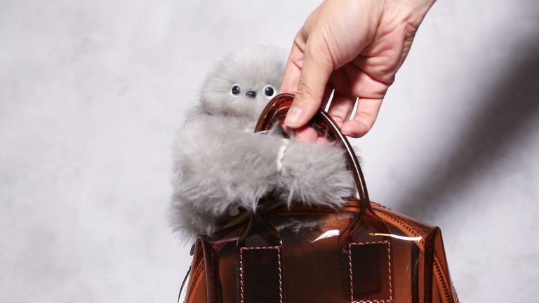 This furry clip-on robot is the strangest thing I’ve seen at this or any CES