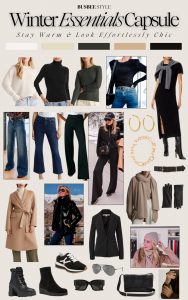 A SIMPLIFIED Winter Essentials Capsule Wardrobe You’ll Love