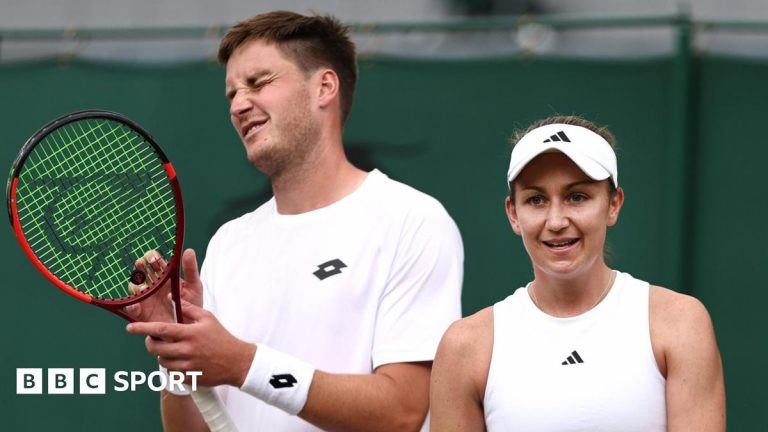 Australian Open 2025 results: British pair Olivia Nicholls and Henry Patten beat mixed doubles top seeds