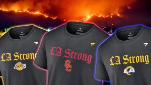 'L.A. Strong' Shirt Sales Soar With 30,000 Sold, Proceeds To Help Wildfire Victims