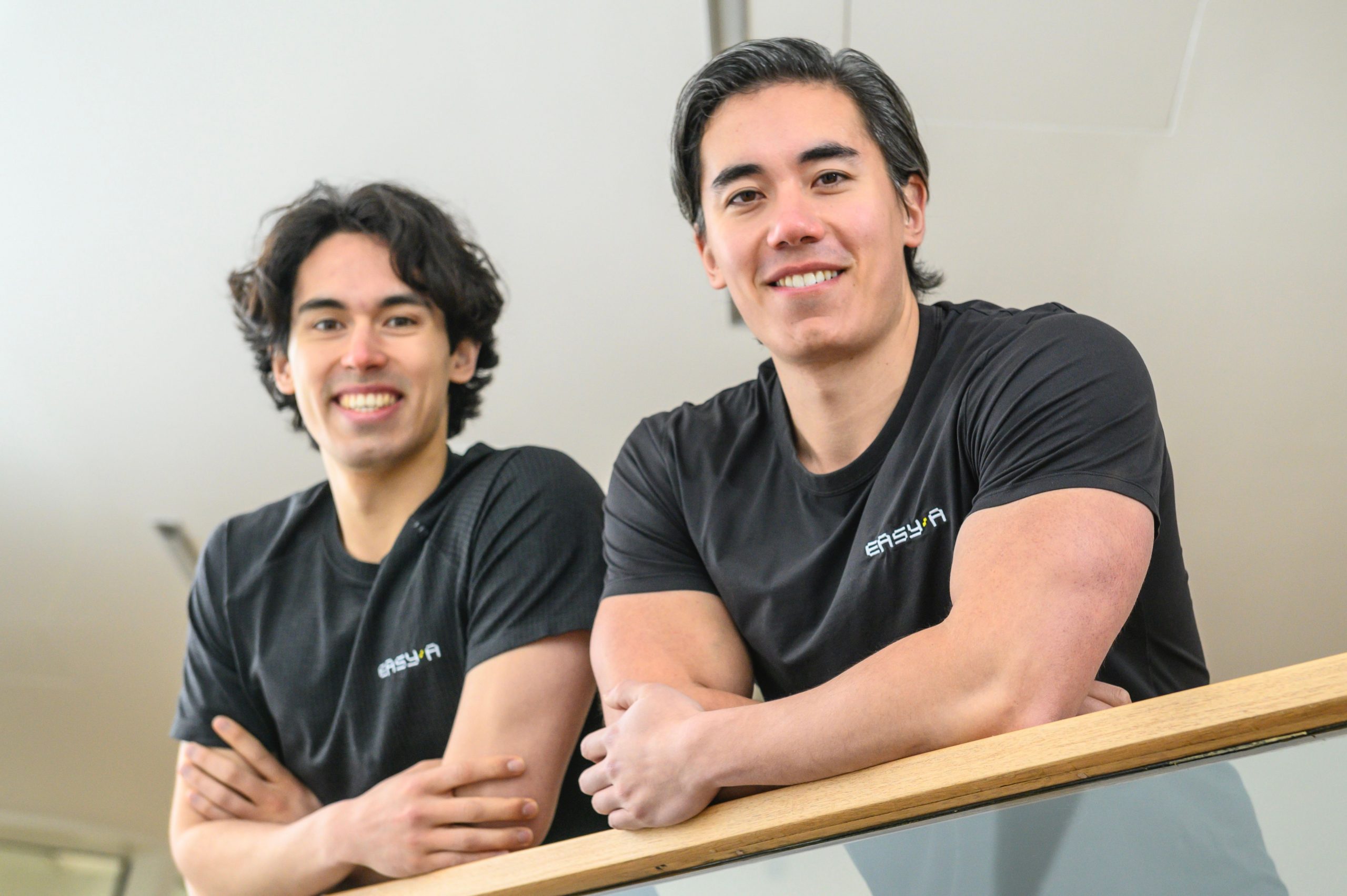 Easy A co-founders Phil (left) and Dominic Kwok