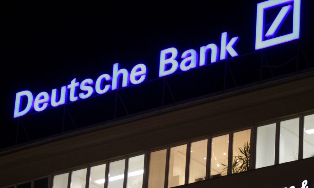 Deutsche Bank logo (Shutterstock)