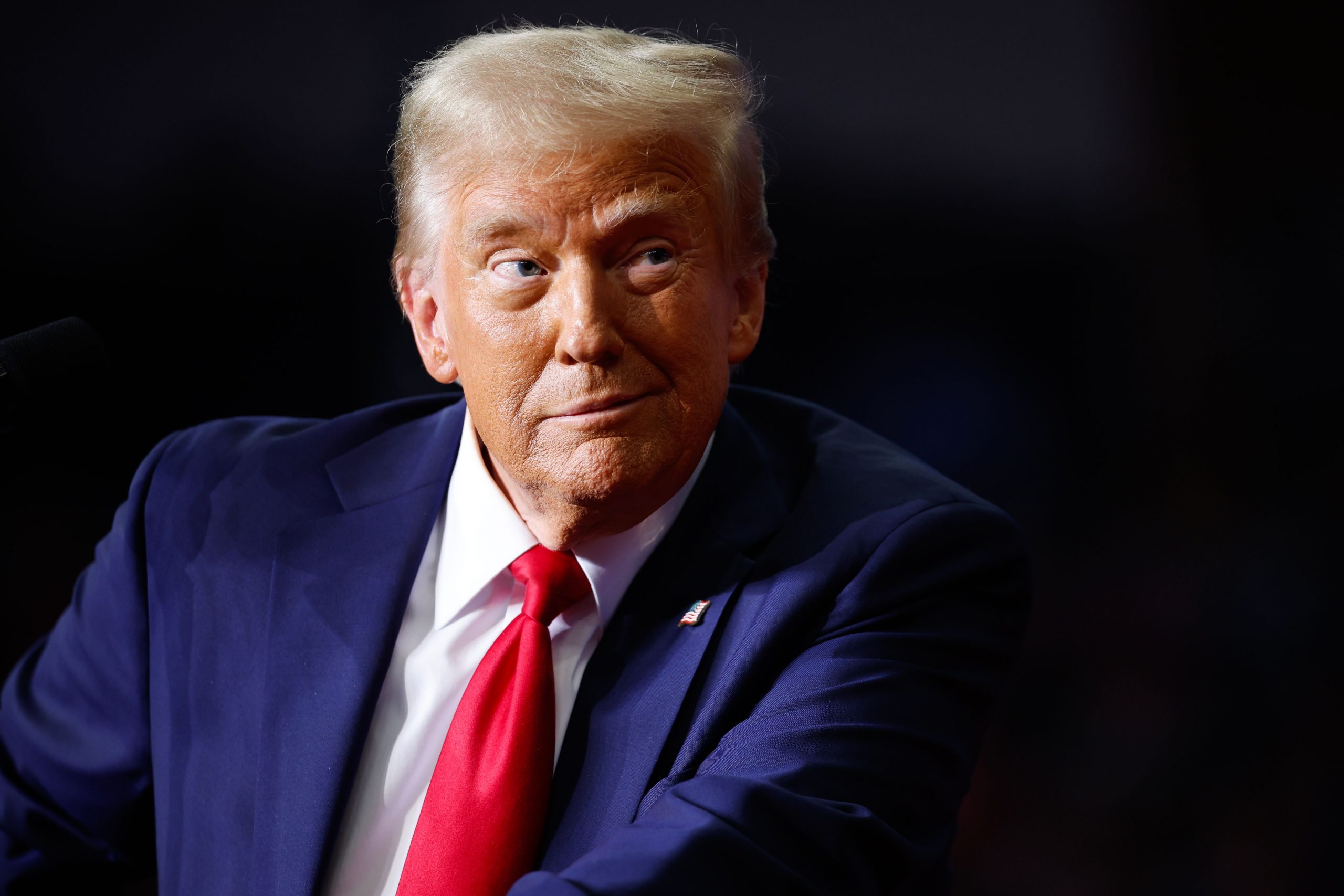 The latest filings with the Securities and Exchange Commission aim to bring meme coin ETFs — such as those tracking dogecoin (DOGE) or U.S. President Donald Trump’s Trump coin (TRUMP) — to the market. (Chip Somodevilla/Getty Images)