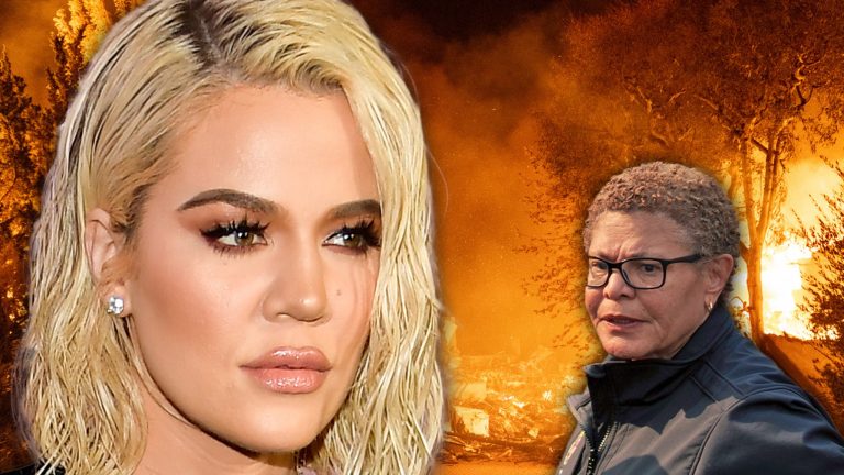 Khloé Kardashian Bashes ‘Joke’ L.A. Mayor Over Wildfire Complications