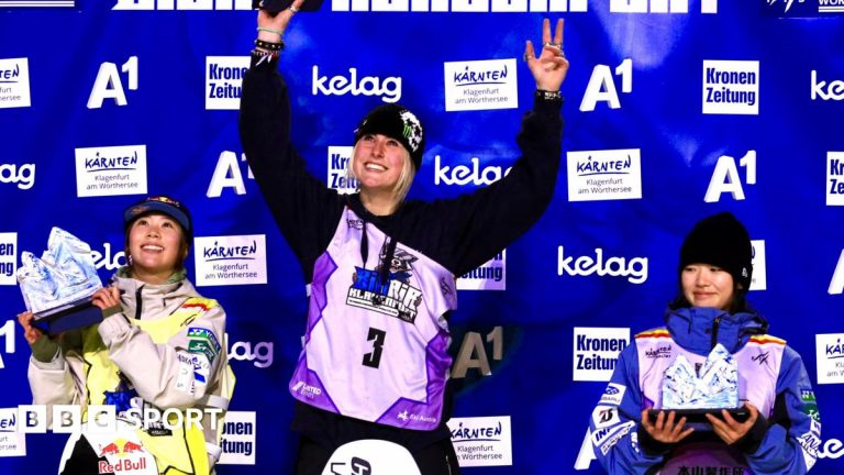 Mia Brookes clinches back-to-back big air World Cup wins