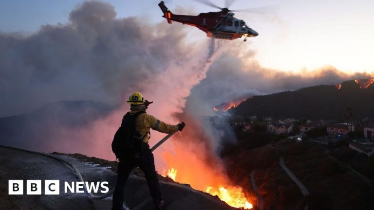 The celebrity Los Angeles area ravaged by wildfire