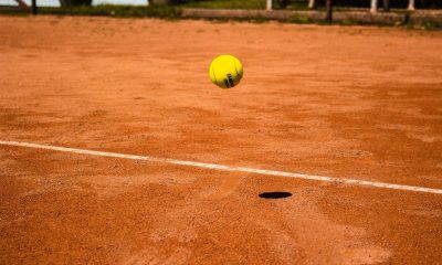 Rebound tennis ball. (Unsplash)