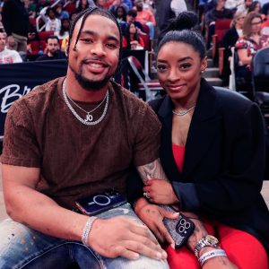 Simone Biles’ Husband Jonathan Owens Reveals Who’s the Better Athlete