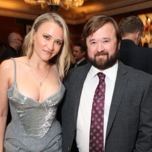 Haley Joel & Emily Osment Make Rare Outing at Golden Globes Party