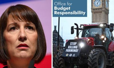 Reeves’ back against the wall as OBR delivers hammer blow to her farm inheritance tax plan