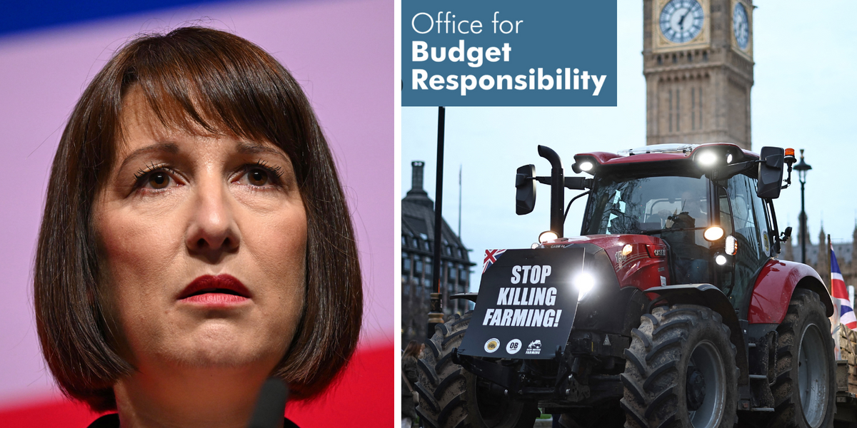 Reeves’ back against the wall as OBR delivers hammer blow to her farm inheritance tax plan