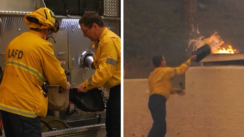 Firefighters Are NOT Using ‘Handbags’ to Battle L.A. Wildfires, Seen on Video