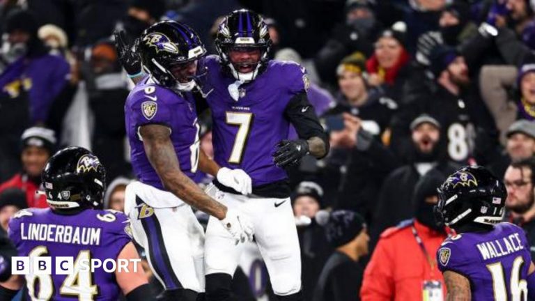 NFL play-offs: Baltimore Ravens and Houston Texans progress on Wildcard Weekend