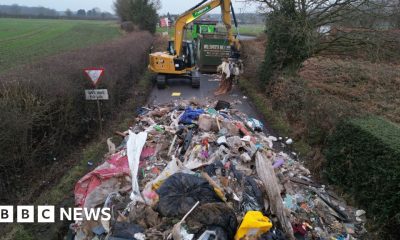 Evidence of culprits found in Lichfield's huge flytipped waste pile