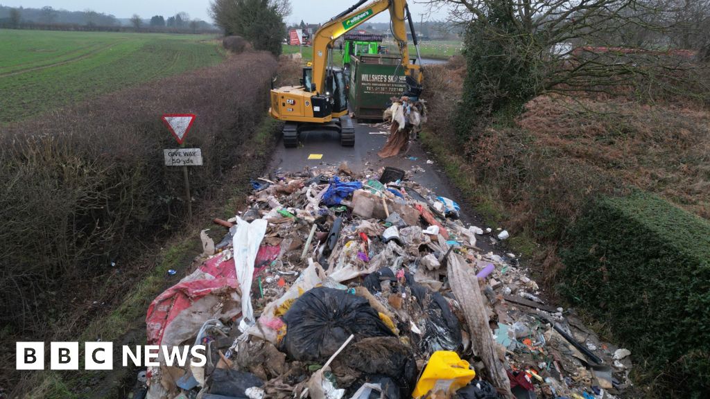 Evidence of culprits found in Lichfield's huge flytipped waste pile