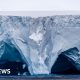 A23a: Giant iceberg on collision course with island