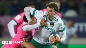 Stade Francais 45-35 Northampton: Saints reach last 16 despite defeat in thriller