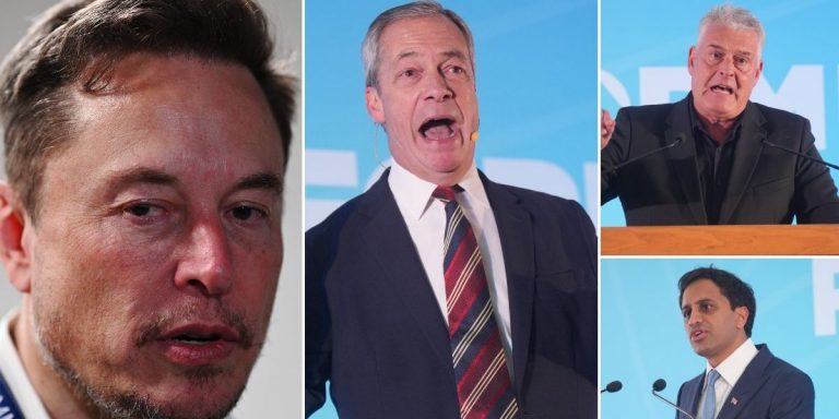 Reform MPs rally behind Nigel Farage after Elon Musk calls on him to be replaced