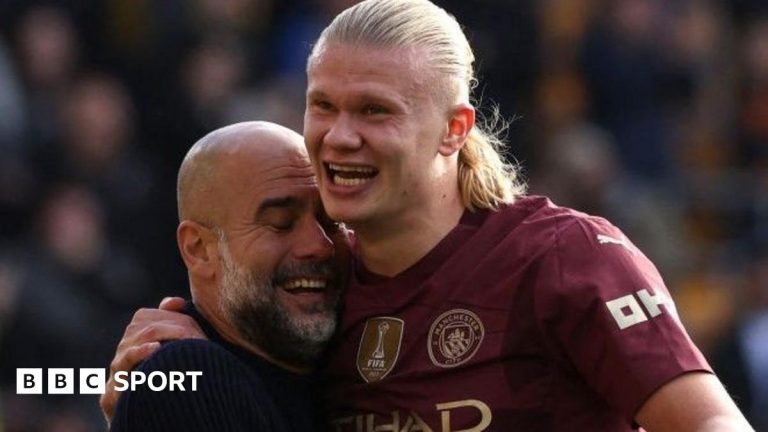 Erling Haaland: Pep Guardiola says new Man City contract proves striker trusts club