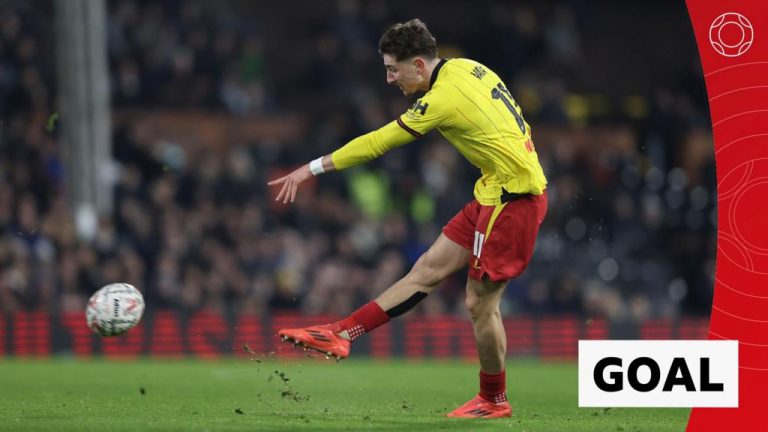 'My goodness!' Vata scores 'special' equaliser for Watford