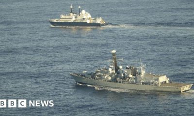 Minister warns Putin over Russian spy ship in UK waters