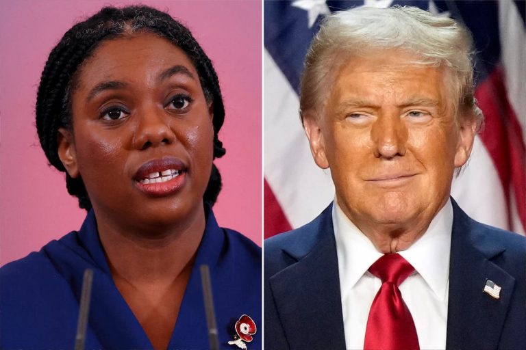 Kemi Badenoch claims Donald Trump ‘will be a force for good in the world’ as UK braces for possible tariff war