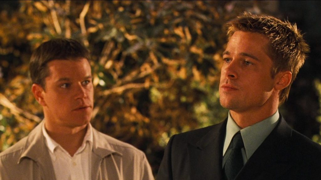 Matt Damon & Brad Pitt Cameos Turned A 2002 Movie Into An Ocean’s Reunion