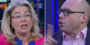 ‘You’re ashamed!’ Watch moment GB News guest erupts at ex-Tory MP in tense row