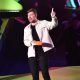 MrBeast speaks onstage during the 2023 Nickelodeon Kids' Choice Awards at Microsoft Theater in LA