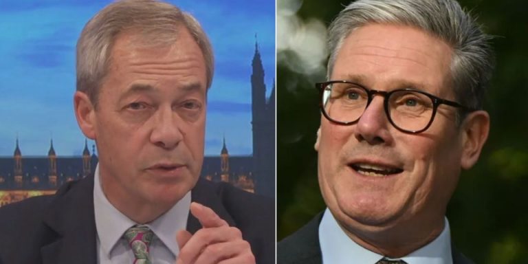 ‘Wanting to know the truth makes you far-right!’ Nigel Farage unleashes furious rant after Starmer’s comments