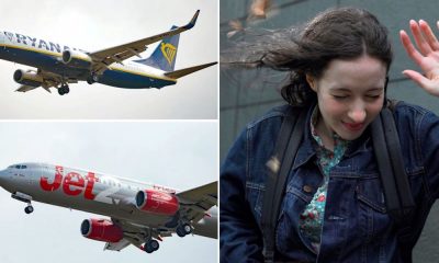 Jet2 and Ryanair issue travel alerts after amber weather warnings put in place by the Met Office