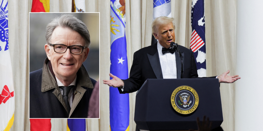 Trump set to make major ultimatum over Lord Mandelson’s appointment as ambassador to US