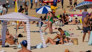 ‘Everyone owns the beach’: Australian prime minister says practice of reserving spots is ‘not on’ | World News