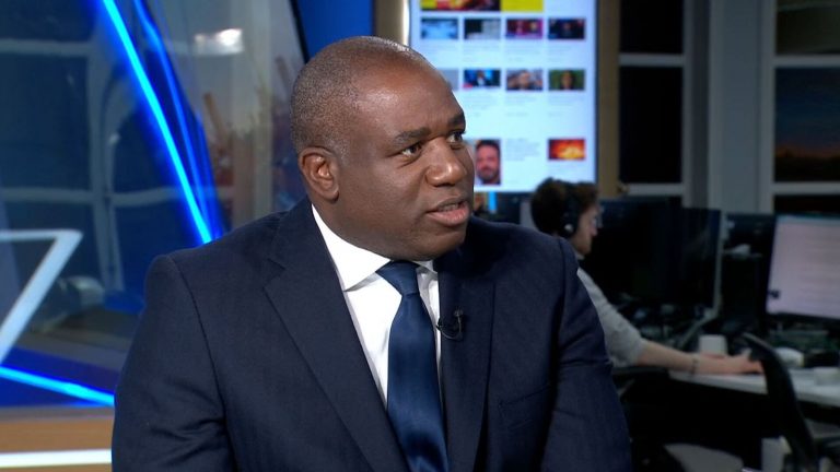 Foreign Secretary David Lammy laughs off Donald Trump’s threat to seize Greenland and Panama Canal | Politics News