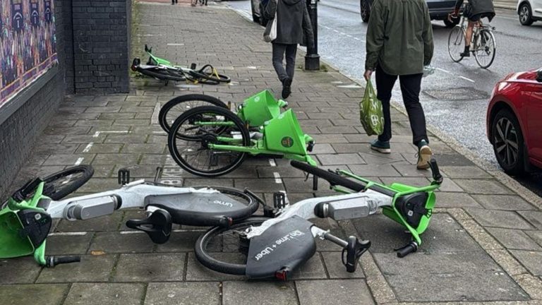 ‘Littered e-bikes are not just annoying. For people with mobility issues, they’re a serious problem’ | UK News