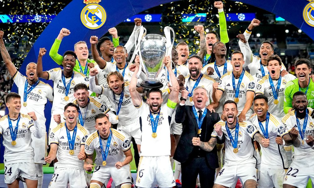 Real Madrid become first club to earn one billion euros after new sponsor and winning Champions League | World News