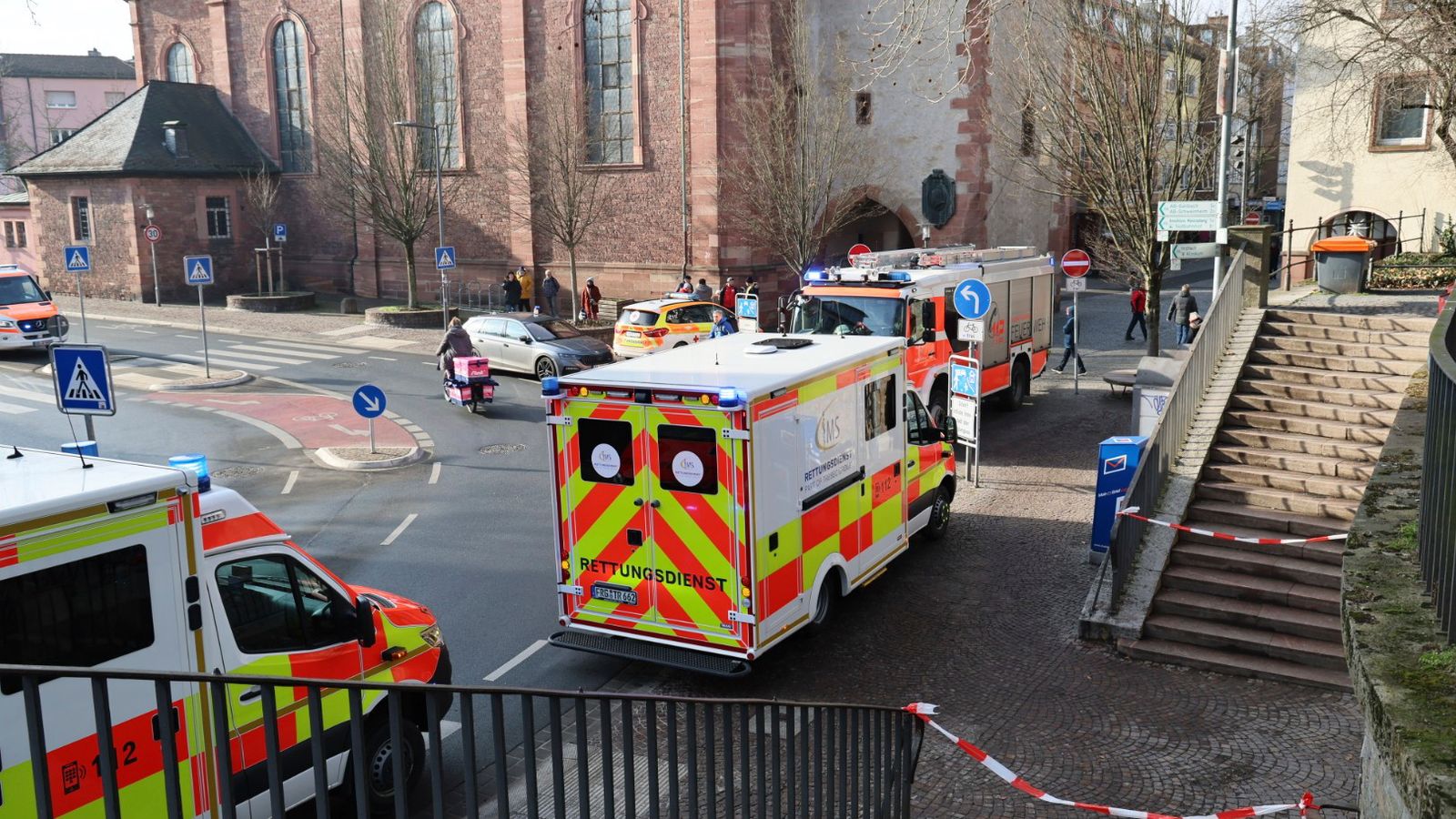 Boy, two, and man, 41, killed as two others injured in Germany knife attack | World News