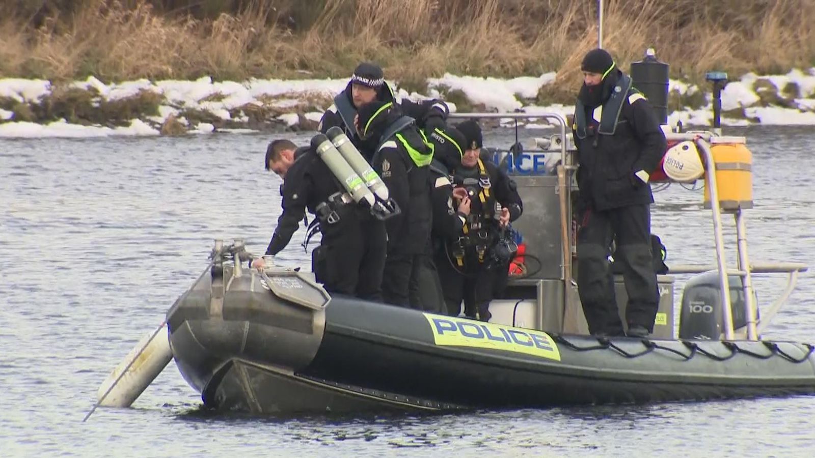 Police divers search river for missing sisters in Aberdeen | UK News