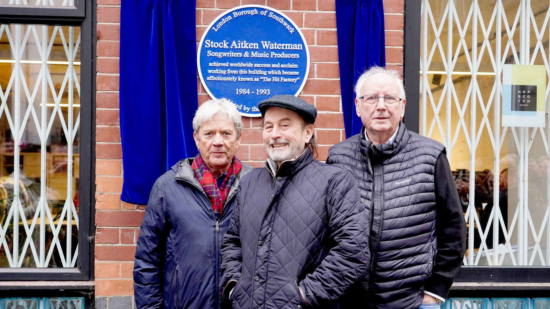 Pop hit-makers Stock, Aitken and Waterman get blue plaque