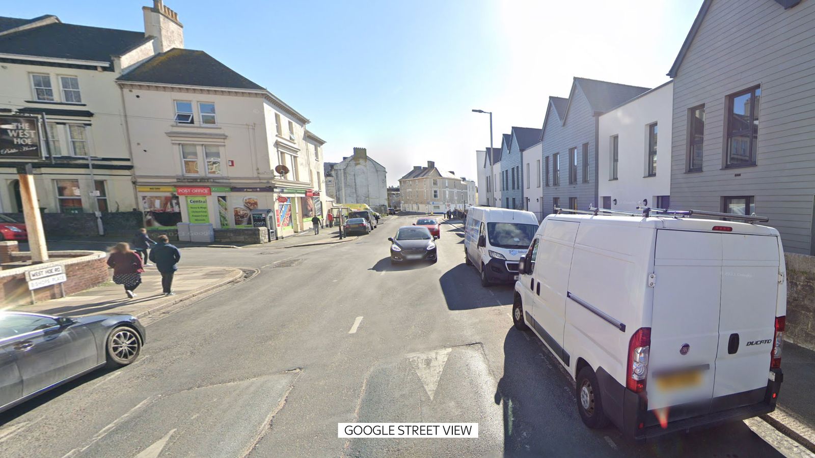 Police were called to Great Western Road in Plymouth overnight