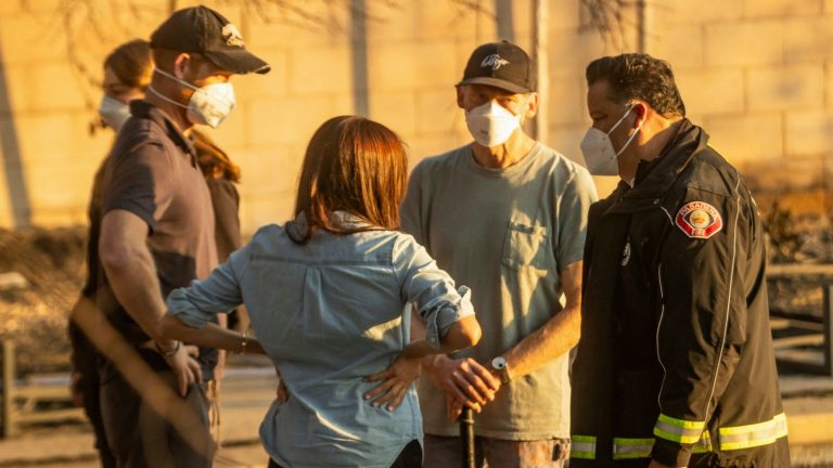 Harry and Meghan make surprise visit to hand out food to LA fires evacuees in Pasadena | US News