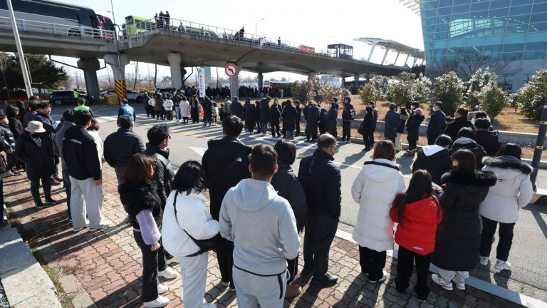 South Korea plane crash investigation ramps up with data extracted as grieving families visit site to pay respect | World News