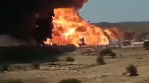 Explosion at fuel station in Yemen kills 15 and triggers massive fire | World News