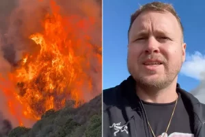 Spencer Pratt Watches House Burn Down Amid Los Angeles Wildfires