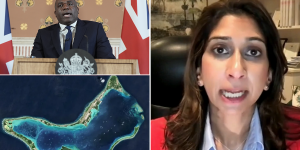 ‘It’s their pet project!’ Suella Braverman blames Chagos surrender on ‘woke’ civil servants as she admits ‘conflict of interest’