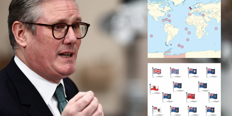 Where next?! Map reveals vital British territories Starmer could surrender next as Chagos saga intensifies