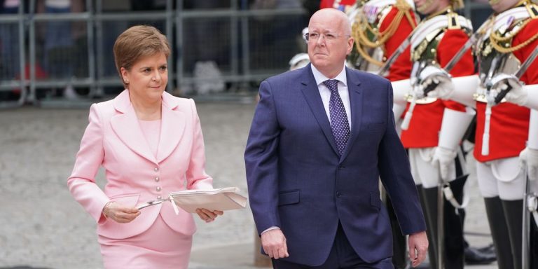 Nicola Sturgeon ‘still living together’ with her husband despite shock split