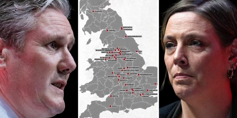 MAPPED: The 50 towns and cities in Britain rocked by grooming gangs abuse