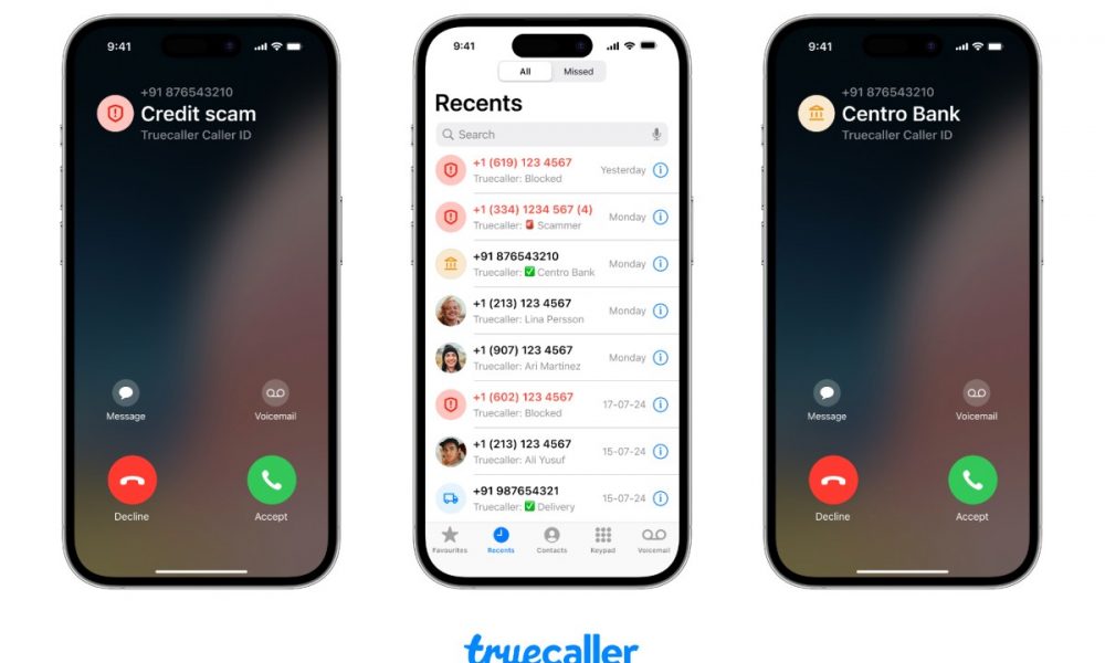 Truecaller live caller ID on iOS