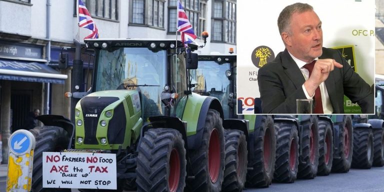 Farmers protest Oxford: Environment Secretary Steve Reed sends defiant to farmers as hundreds protest against IHT reforms